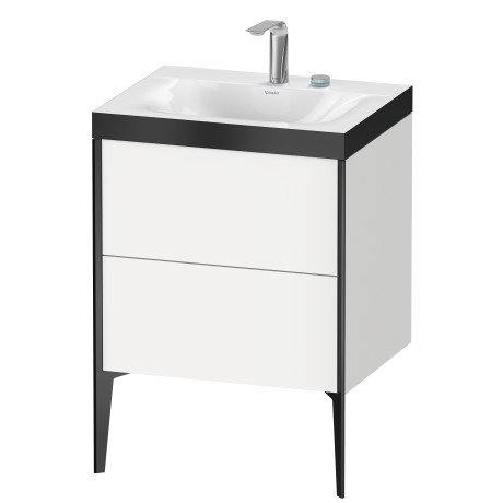 Furniture washbasin c-bonded with vanity floorstanding, XV4709EB218P