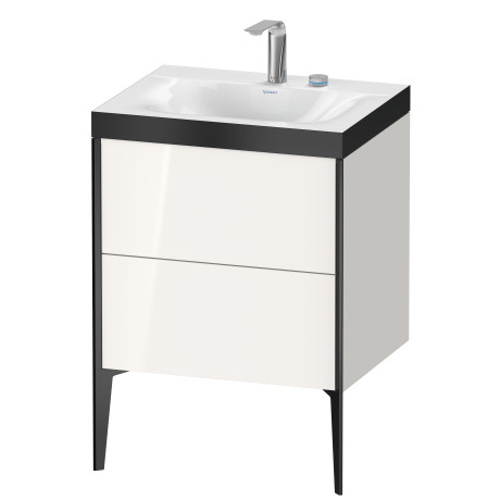 Furniture washbasin c-bonded with vanity floorstanding, XV4709EB222P
