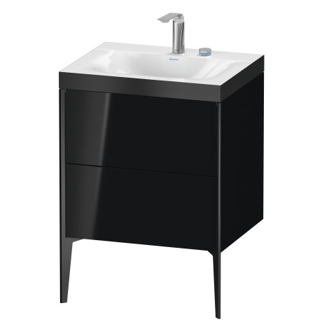 Furniture washbasin c-bonded with vanity floorstanding, XV4709EB240P