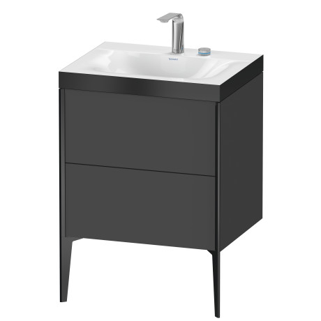 Furniture washbasin c-bonded with vanity floorstanding, XV4709EB249P