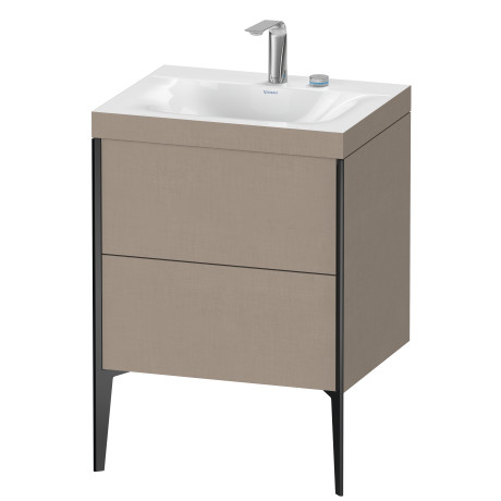 Furniture washbasin c-bonded with vanity floorstanding, XV4709EB275C