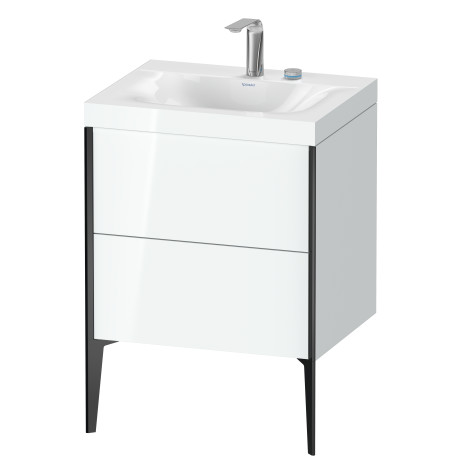 Furniture washbasin c-bonded with vanity floorstanding, XV4709EB285C