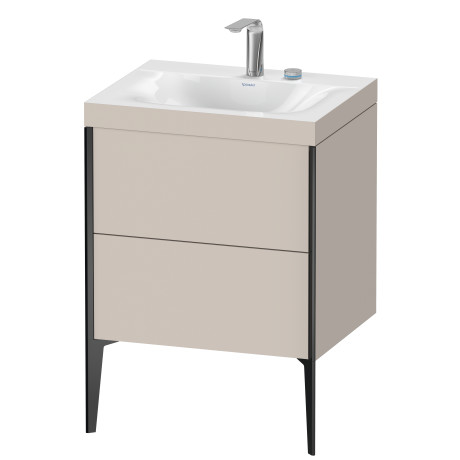 Furniture washbasin c-bonded with vanity floorstanding, XV4709EB291C