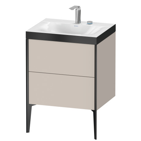 Furniture washbasin c-bonded with vanity floorstanding, XV4709EB291P