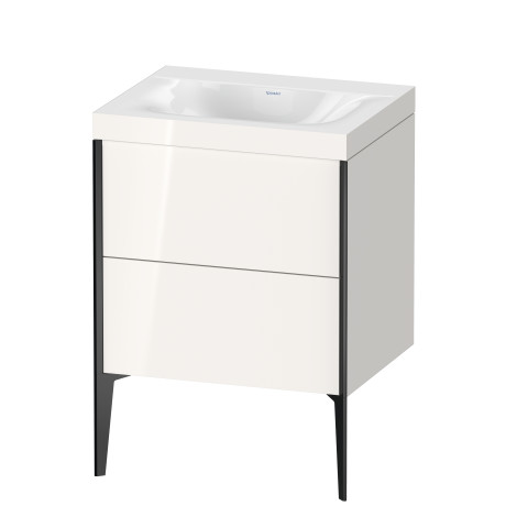 Furniture washbasin c-bonded with vanity floorstanding, XV4709NB222C