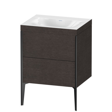 Furniture washbasin c-bonded with vanity floorstanding, XV4709NB272C