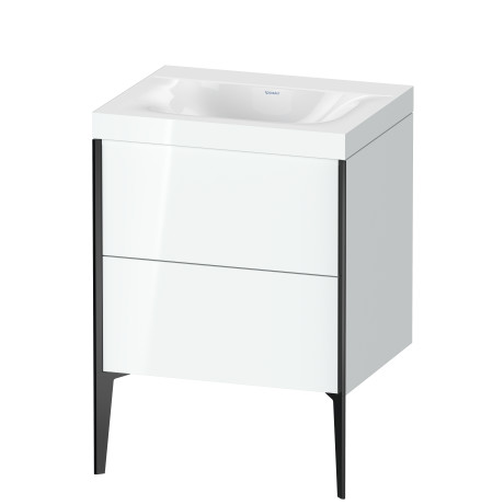 Furniture washbasin c-bonded with vanity floorstanding, XV4709NB285C