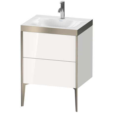 Furniture washbasin c-bonded with vanity floorstanding, XV4709 E/N/O