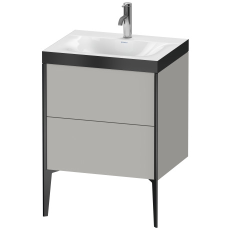 Furniture washbasin c-bonded with vanity floorstanding, XV4709OB207P