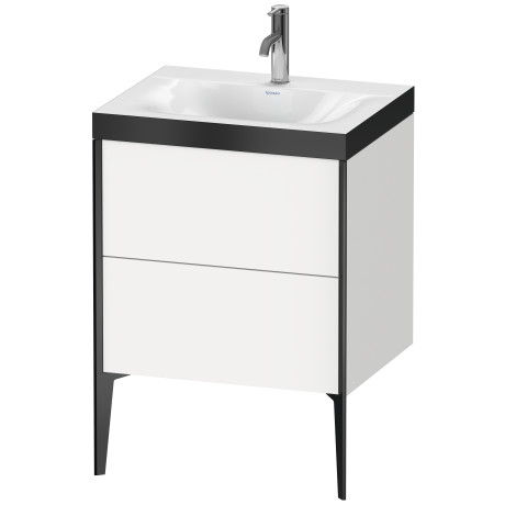 Furniture washbasin c-bonded with vanity floorstanding, XV4709OB218P