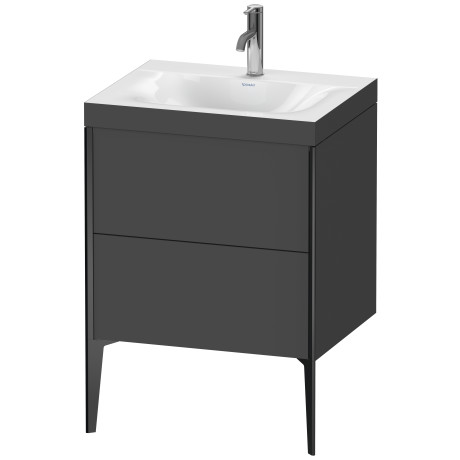 Furniture washbasin c-bonded with vanity floorstanding, XV4709OB249C