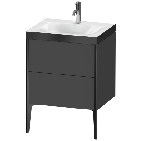 Furniture washbasin c-bonded with vanity floorstanding, XV4709OB249P