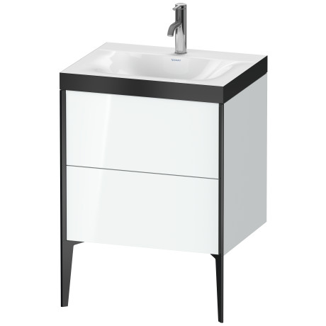 Furniture washbasin c-bonded with vanity floorstanding, XV4709OB285P