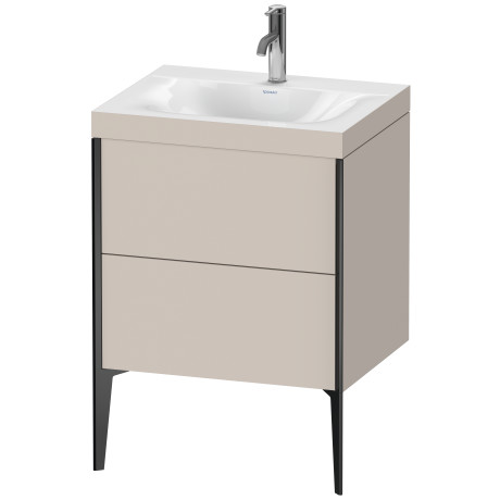 Furniture washbasin c-bonded with vanity floorstanding, XV4709OB291C
