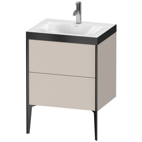 Furniture washbasin c-bonded with vanity floorstanding, XV4709OB291P