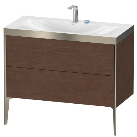 Furniture washbasin c-bonded with vanity floor standing, XV4711EB113P