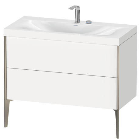 Furniture washbasin c-bonded with vanity floor standing, XV4711EB118C