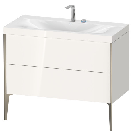 Furniture washbasin c-bonded with vanity floor standing, XV4711EB122C