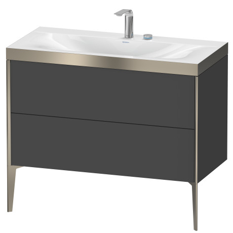 Furniture washbasin c-bonded with vanity floor standing, XV4711EB149P