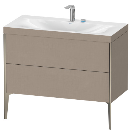 Furniture washbasin c-bonded with vanity floor standing, XV4711EB175C