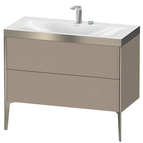 Furniture washbasin c-bonded with vanity floor standing, XV4711EB175P