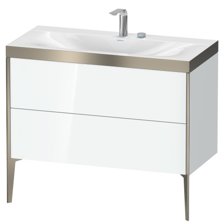 Furniture washbasin c-bonded with vanity floor standing, XV4711EB185P