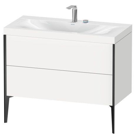 Furniture washbasin c-bonded with vanity floor standing, XV4711EB218C