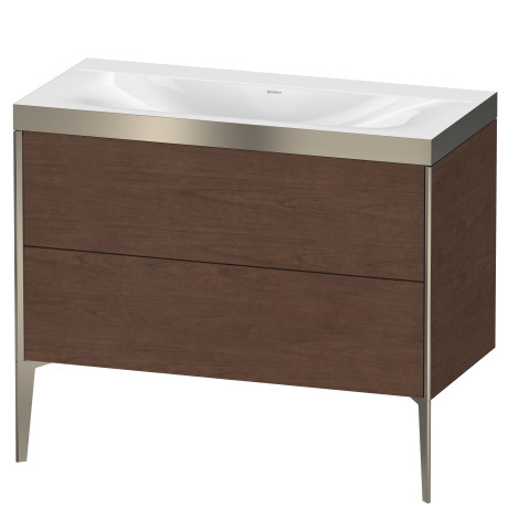 Furniture washbasin c-bonded with vanity floor standing, XV4711NB113P