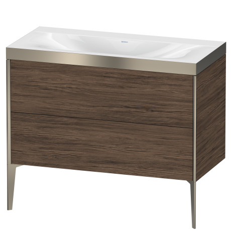 Furniture washbasin c-bonded with vanity floor standing, XV4711NB121P