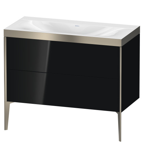 Furniture washbasin c-bonded with vanity floor standing, XV4711NB140P