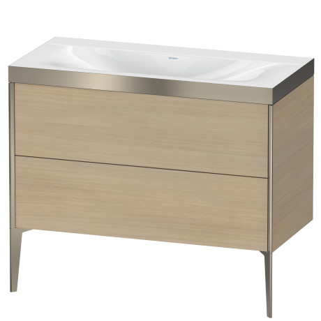 Furniture washbasin c-bonded with vanity floor standing, XV4711NB171P