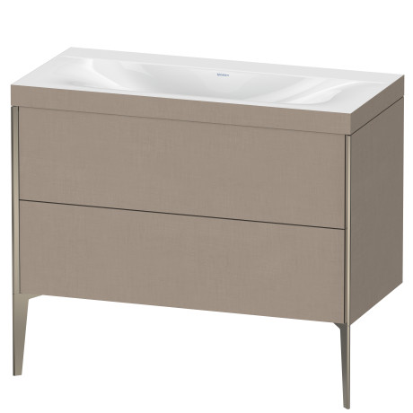Furniture washbasin c-bonded with vanity floor standing, XV4711NB175C
