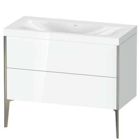 Furniture washbasin c-bonded with vanity floor standing, XV4711NB185C