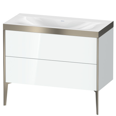 Furniture washbasin c-bonded with vanity floor standing, XV4711NB185P