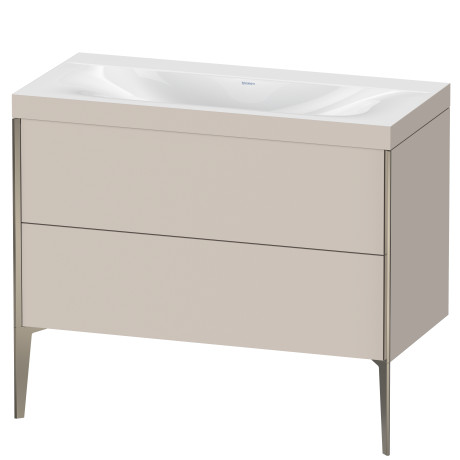 Furniture washbasin c-bonded with vanity floor standing, XV4711NB191C