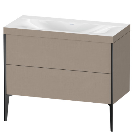 Furniture washbasin c-bonded with vanity floor standing, XV4711NB275C