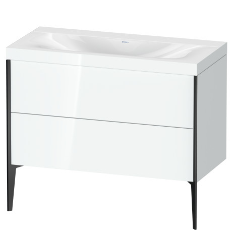 Furniture washbasin c-bonded with vanity floor standing, XV4711NB285C