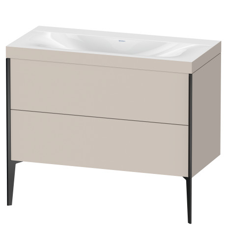 Furniture washbasin c-bonded with vanity floor standing, XV4711NB291C
