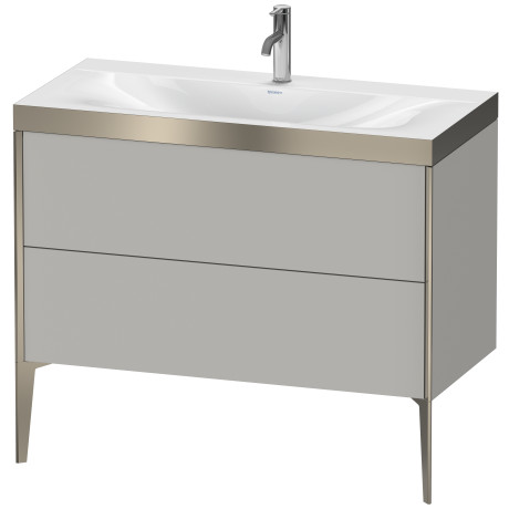 Furniture washbasin c-bonded with vanity floor standing, XV4711OB107P