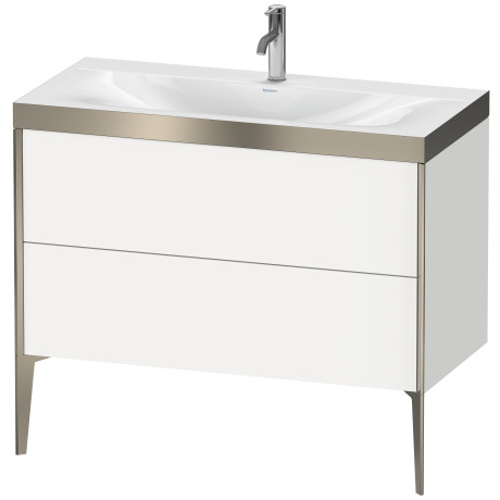 Furniture washbasin c-bonded with vanity floor standing, XV4711OB118P