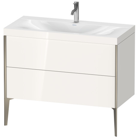 Furniture washbasin c-bonded with vanity floor standing, XV4711OB122C