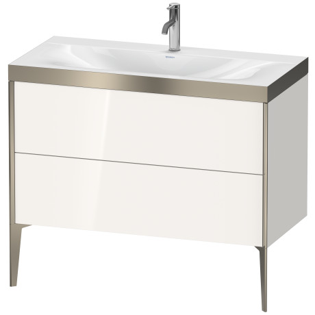 Furniture washbasin c-bonded with vanity floor standing, XV4711OB122P