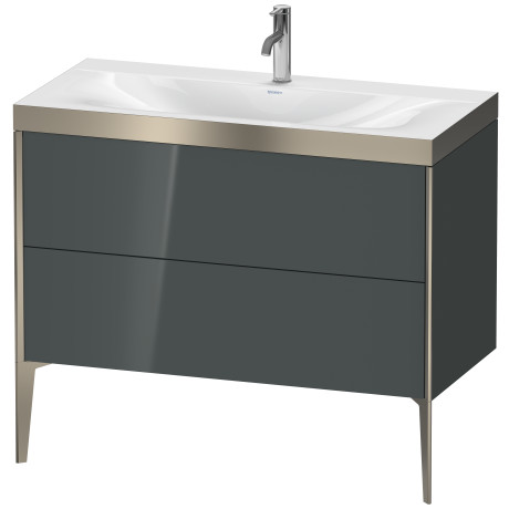 Furniture washbasin c-bonded with vanity floor standing, XV4711OB138P