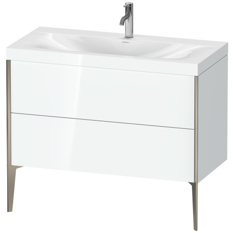 Furniture washbasin c-bonded with vanity floor standing, XV4711OB185C