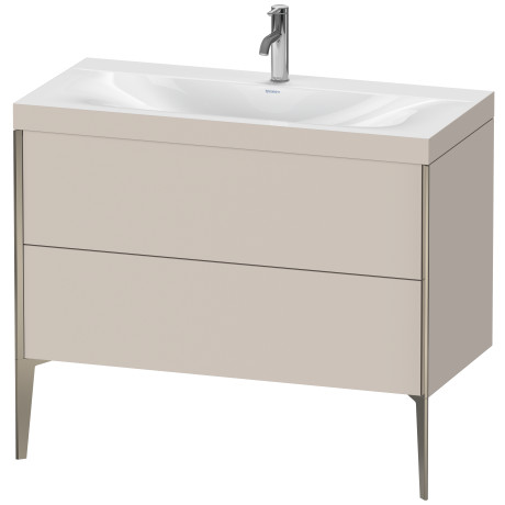 Furniture washbasin c-bonded with vanity floor standing, XV4711OB191C