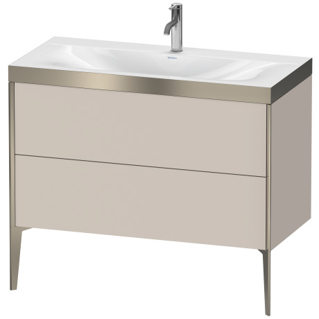 Furniture washbasin c-bonded with vanity floor standing, XV4711OB191P