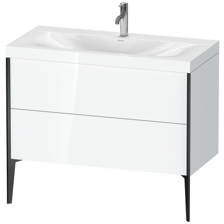 Furniture washbasin c-bonded with vanity floor standing, XV4711OB285C