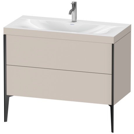 Furniture washbasin c-bonded with vanity floor standing, XV4711OB291C