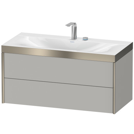 Furniture washbasin c-bonded with vanity wall mounted, XV4616EB107P