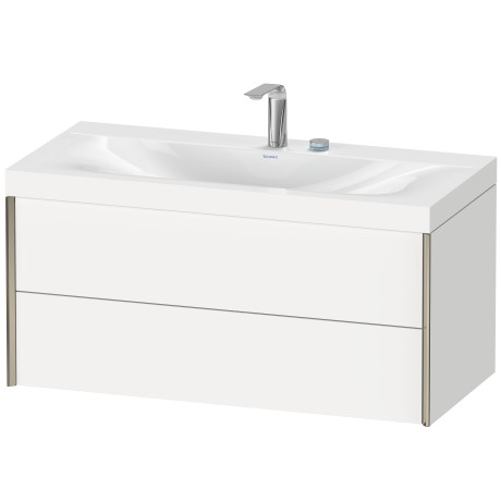 Furniture washbasin c-bonded with vanity wall mounted, XV4616EB118C